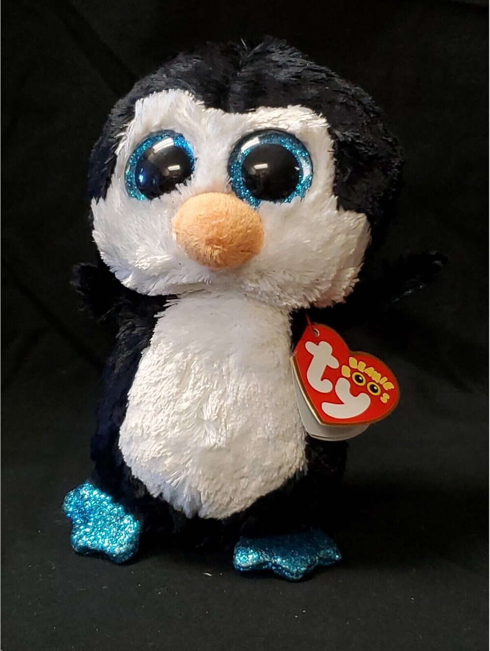 TY Beanie Boos 6" WADDLES the Penguin Plush Stuffed Animal Toy NEW